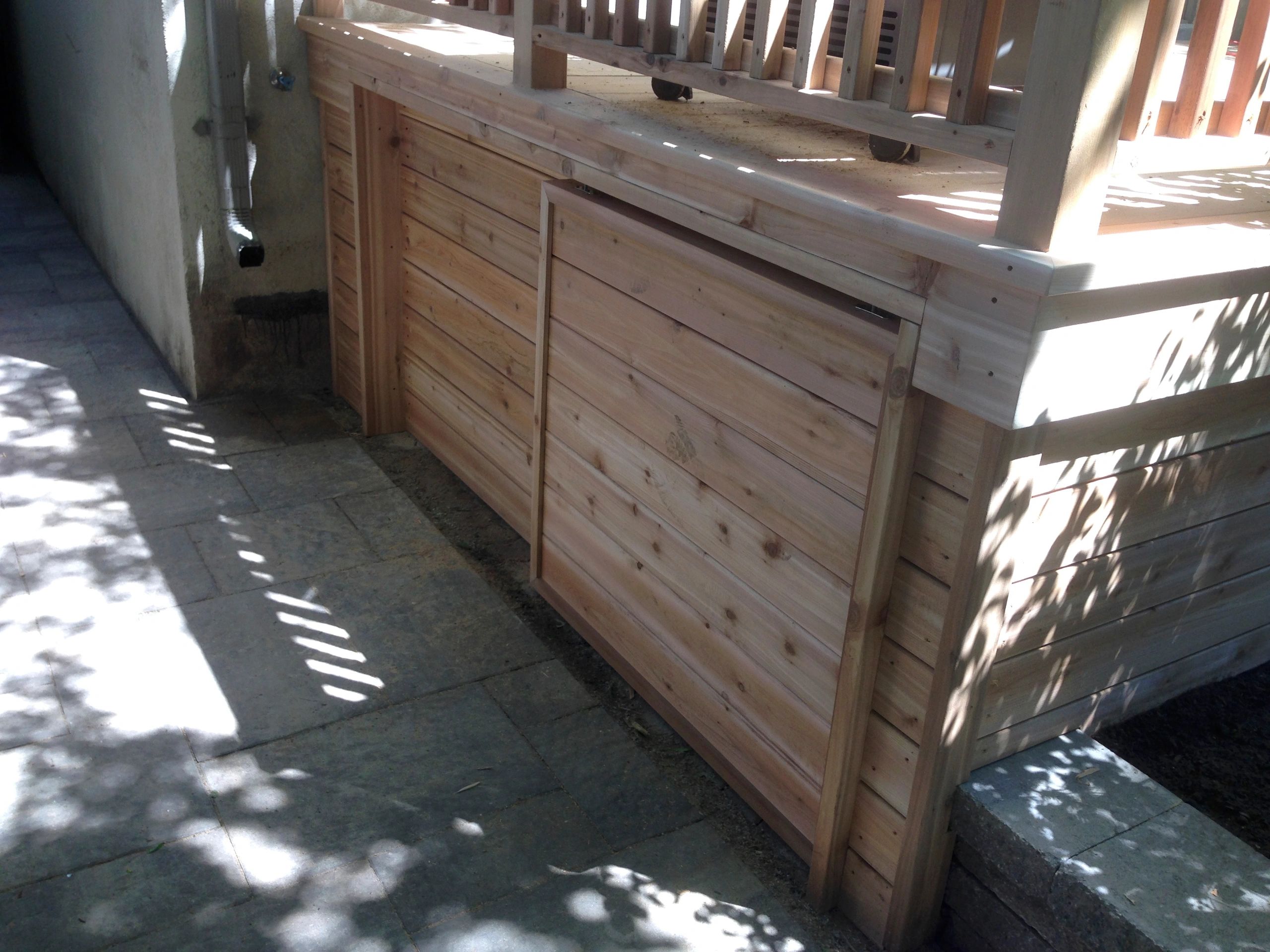 Outdoor carpentry — 2015-06-03